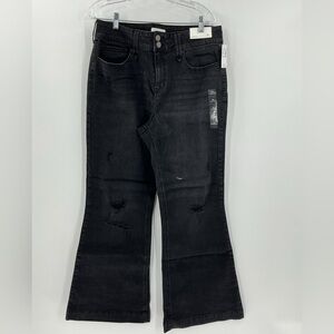 Maurice’s black high rise jeans super stretch size 16